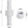 thumbnail image 2 of D20 Set of 3 Rotating Connectors for Garden Hose with 6 D15 Fittings Compatible with Zodiac Polaris 180 280 380 Robot Pool Cleaner, 2 of 5