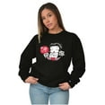 thumbnail image 3 of Betty Boop Heart Angel Wings Ooh LaLa Women Plus Size Sweatshirt Brisco Brands 4X, 3 of 6