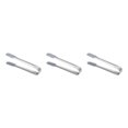 thumbnail image 3 of Guardoinrt Stainless Steel Serving Tong Professional-grade Kitchen Tool Food Grade Silicone Head Kitchen Tong silver 3Set, 3 of 6
