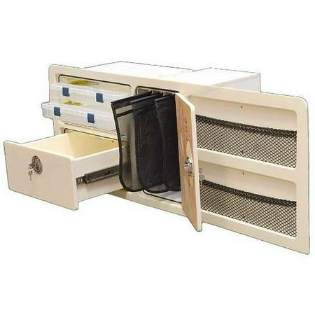 Hydra Sports Boat Leaning Post Storage Unit 132690-301630 | Tackle Boxes