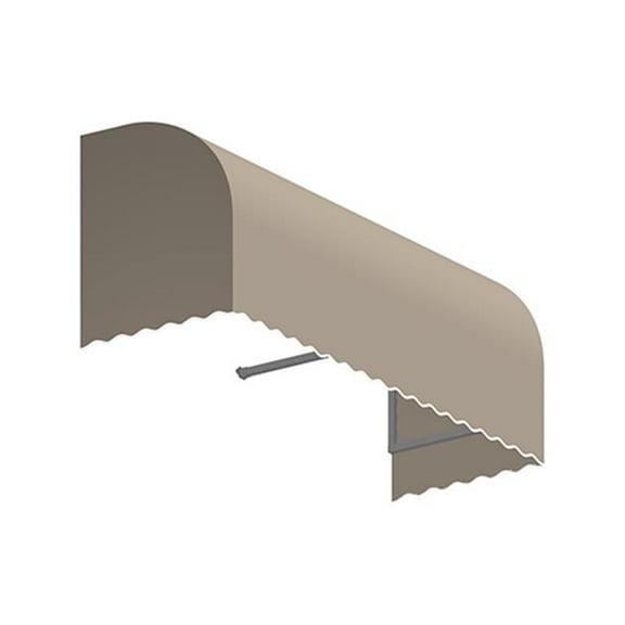 Awntech RS22-US-3L 3.38 ft. Savannah Window & Entry Awning, Linen - 31 x 24 in.