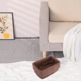 thumbnail image 4 of REGALWOVEN 3 Packs Woven Storage Basket, Shelf Closet Storage Bin for Key Tray Bowl for Entryway Desk, Catchall Home Decor Brown 8.3*5.1*6.1in, 4 of 5