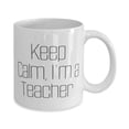thumbnail image 2 of Perfect Teacher 15oz Mug, Keep Calm, I'm a Teacher, Inappropriate Gifts for Men Women from Team Leader, Graduation Gifts, Coffee mug, Mug gift set, Coffee mug gift set, Mug gift, 2 of 2