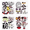 thumbnail image 4 of 8 paquetes de suministros de Halloween perfecl decoraciones Pegatinas de Halloween, 4 of 8