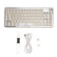 thumbnail image 2 of Clavier de Jeu Mécanique, Clavier Transparent Programmable et Échangeable à Chaud pour Ordinateur, 2 of 8