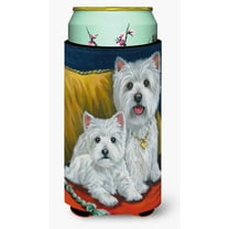 Carolines Treasures Westie Mom and Pup Tall Boy Hugger Tall Boy multicolor