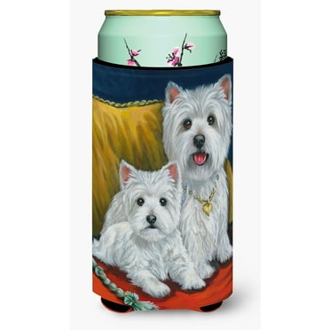 Carolines Treasures Westie Mom and Pup Tall Boy Hugger Tall Boy multicolor