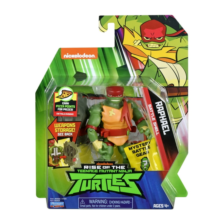 Rise of the teenage mutant ninja turtles raphael action figure deals