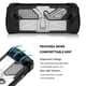 thumbnail image 2 of Cubierta de la consola de juegos con funda protectora de soporte para Asus Rog Ally Black, 2 of 4