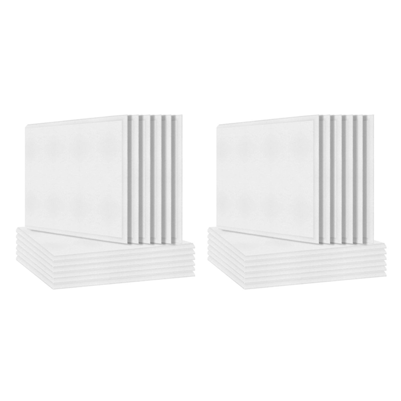24 Pack Acoustic Panels,Sound Proof Padding, Beveled Edge Sound