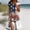 Red/White/Blue, variant on Maxi Dresses for Women 2026 Summer Independence Day Flag Print Dress Trendy Casual Crew Neck Short Sleeve USA Beach Holiday Dresses
