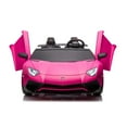 thumbnail image 2 of 24V Lamborghini Aventador 2 Seater Ride on Car for Kids, 2 of 2
