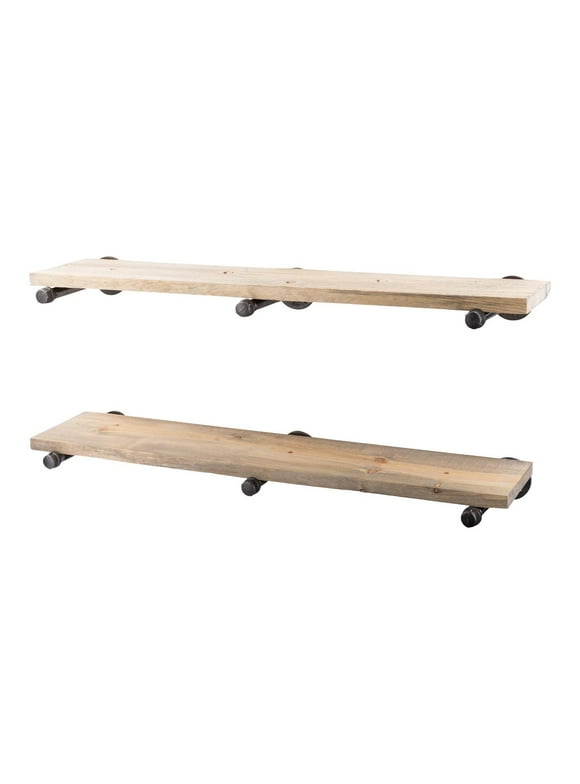 Floating Shelf Brackets in Wall Shelves