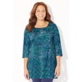 thumbnail image 6 of Catherines Women's Plus Size Easy Fit Squareneck Tunic, 6 of 6