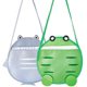 thumbnail image 1 of Rovvy - Bolsas de malla plegables y duraderas para conchas marinas para niños, paquete de 2 bonitas bolsas de playa para recoger conchas marinas, toalla de piscina, traje de baño, mantener la arena y el agua lejos MFZFUKR WMXL-245, 1 of 7