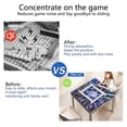 thumbnail image 5 of Boho Mahjong Mat for Table, 31.5*31.5in Anti Slip American Mahjong Table Cloth, Noise Reduction, Neoprene Mah jongg Mat with Carrying Bag & 3 Dices, Mahjong Accessories Gift for Board Tile Games Mats, 5 of 7