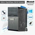 thumbnail image 3 of Dell Optiplex 7010 Tour Ordinateur de Bureau - Intel Core i5 3470 jusqu'à 3.60 GHz - 8 Go RAM Disque Dur 2 To - Clavier, Souris, WiFi, Windows 10 Pro - Remis à Neuf, 3 of 4