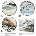 thumbnail image 3 of Designart "Windswept Tropics by the Coast" Beach & Ocean Metal Wall Art Set, 3 of 5