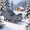 thumbnail image 4 of Clearance Desktop Ornament under $5,Santa Sleigh Christmas Decor Sleigh Sculpture For Table Top Holiday Home Decorations, 4 of 5