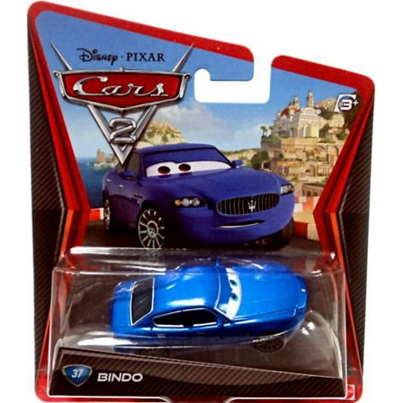 Disney Cars Cars 2 Main Series Bindo 1:55 Diecast Car