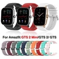 thumbnail image 2 of Correa de repuesto para Amazfit GTS 4/2, Mini correa de silicona para Amazfit GTS 3, correa para GTS GTS 2, pulsera, correa de reloj Tan Jianjun unisex, 2 of 2