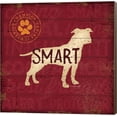 thumbnail image 1 of Great Art Now Smart Dog by Jennifer Pugh Canvas Wall Art, 1 of 2