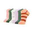 thumbnail image 1 of Trendy Socks, 6 Pair Funky Novelty Ankle Socks, Casual Cotton Socks for Women, 1 of 9