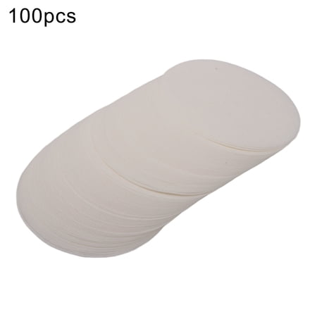 100Pcs Round Coffee Filter Paper For 51/56/58/60mm Moka Pot And Espresso Machine,Wood Pulp Filtration(58mm)