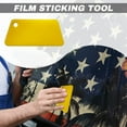 thumbnail image 6 of SEANATIVE Pickup Truck Rear Window Decal Perforated Vinyl See Through Graphic Sticker UV Protection Waterproof Patriotic Decor Fit Automotive Decals, Skull American Flag Palm Tree, 6 of 7