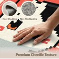 thumbnail image 6 of ODIKA 8'x10' Washable Area Rug Pixel Octopus Cartoon Mashup Retro Tentacle Motif Arcade Kawaii for Living Room, Under Sectional, Family , Durable, Non-Slip, 6 of 7