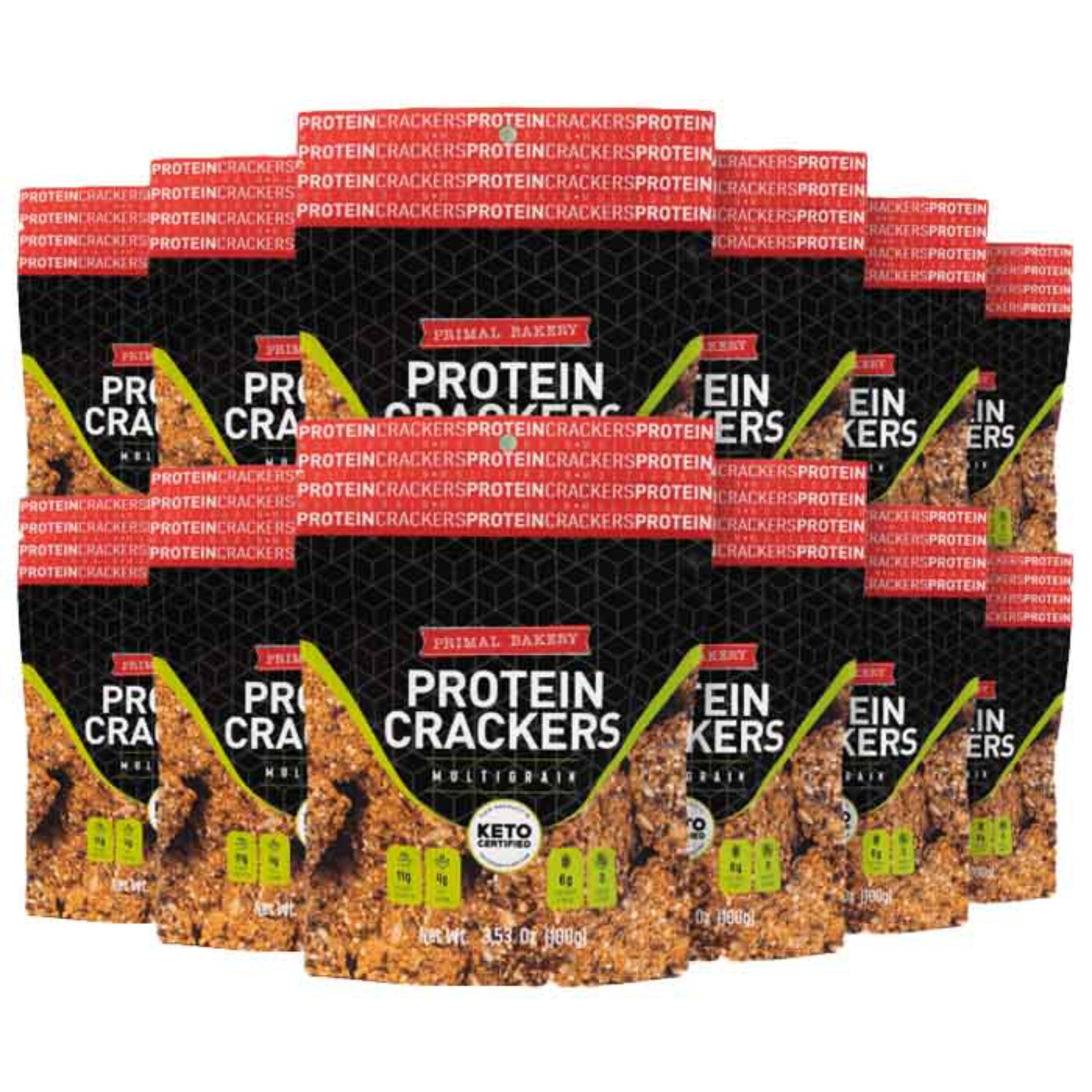 Protein Crackers Multigrain Pack of 12