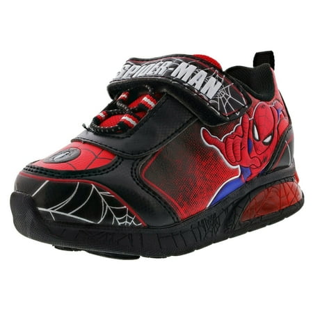 

Favorite Characters Boys Spider-Man SPS341 Lighted Athletic Sneakers