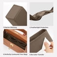 thumbnail image 3 of DGAZ Bag Organizer Insert, Silk Purse Organizer, Luxury Handbag Tote in Bag Shapers, Fits Kellymini I/mini II /20/25/28/32/35/40 Bags(Etoupe Grey,KL40), 3 of 8