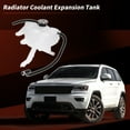 thumbnail image 2 of Tanque de expansión de refrigerante Unique Bargains para Jeep WK2 Series Grand Cherokee 2014-2015 V6 3.0L Sport para Utility 4-Door No.55037999AI/55037999AH/55037999AJ, 2 of 7