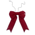 thumbnail image 1 of 18" x 23" Red Canvas UV Bow 6" Size, 1 of 1