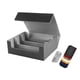 thumbnail image 4 of Caja de almacenamiento para baraja de cartas coleccionables Strade Fareast Limited capacidad 1800 cartas Gris, 4 of 8