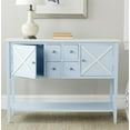 thumbnail image 3 of Safavieh Adrienne Poplar Wood Sideboard in Light Blue and White, 3 of 4