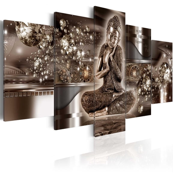 Tiptophomedecor Stretched Canvas Zen Art - Inner Harmony - Stretched & Framed Ready To Hang Art