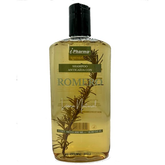 I Pharma Shampoo Anticaída con Romero Línea Natural  500 ml