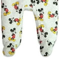 thumbnail image 4 of Disney Mickey Mouse 2 Pack Zip Up Sleep N' Play Coveralls Newborn to Infant, 4 of 4
