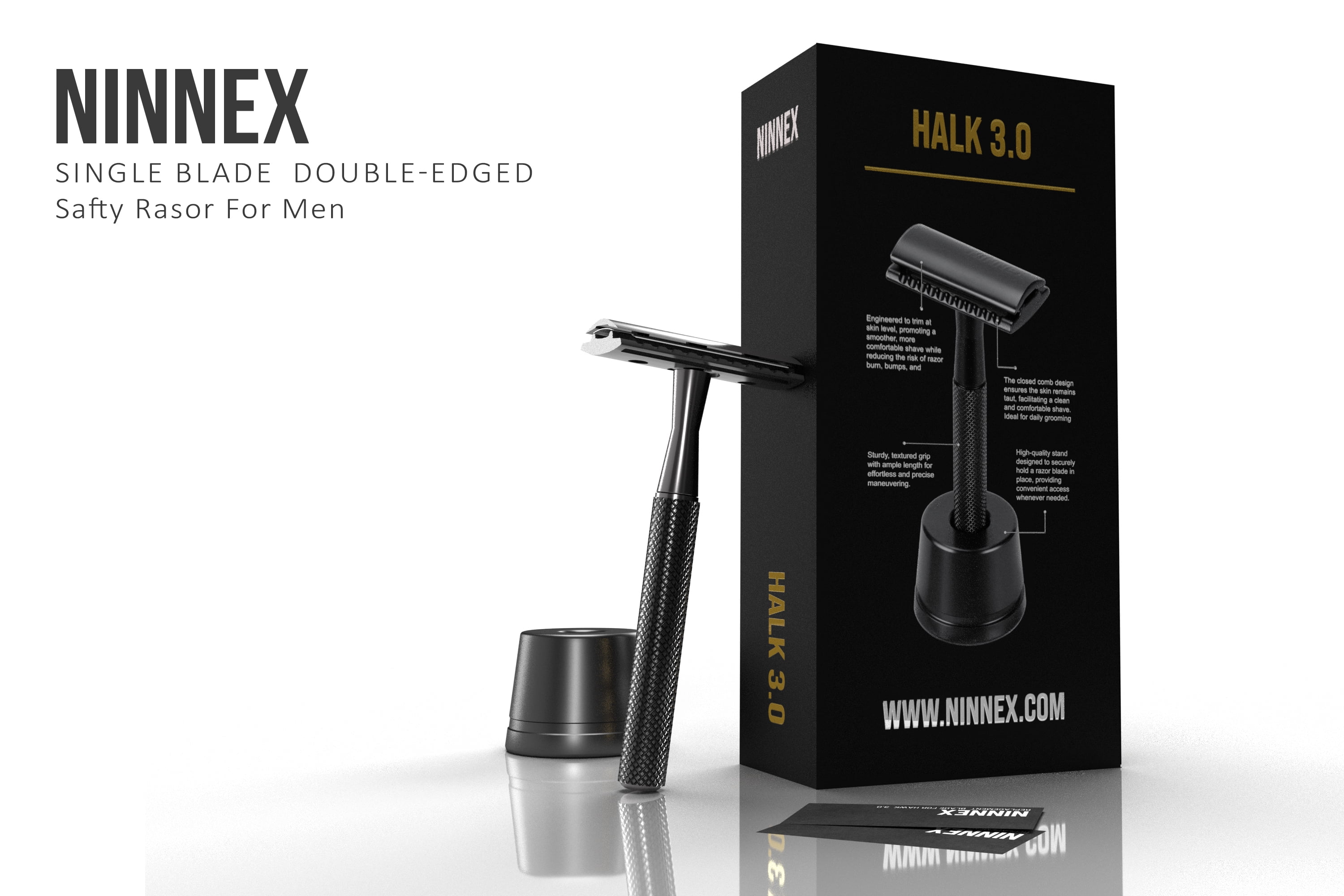 Ninnex Face Single Blade Double Edged Safety Razor