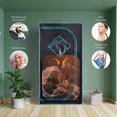 thumbnail image 4 of JOMEED 35 x 35 Inch Portable Zip Sauna w/Chair for Home Relaxation, Black, 4 of 12