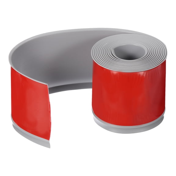 Uxcell Wall Molding Trim, 10 Feet x 4 Inch Self-Adhesive Mounting Trim, Grey