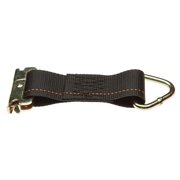 (2) Tie-Down Straps with E-Fittings for E-Track Systems