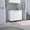 White, variant on TUHOME Napoles Utility Sink Cabinet, Stainless Steel Top, Dual-Door Under Sink Storage, 39.4" Wide
