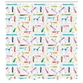 thumbnail image 3 of Ambesonne Dog Lover Shower Curtain, Cartoon Dachshund, 69"Wx70"L, Multicolor, 3 of 3