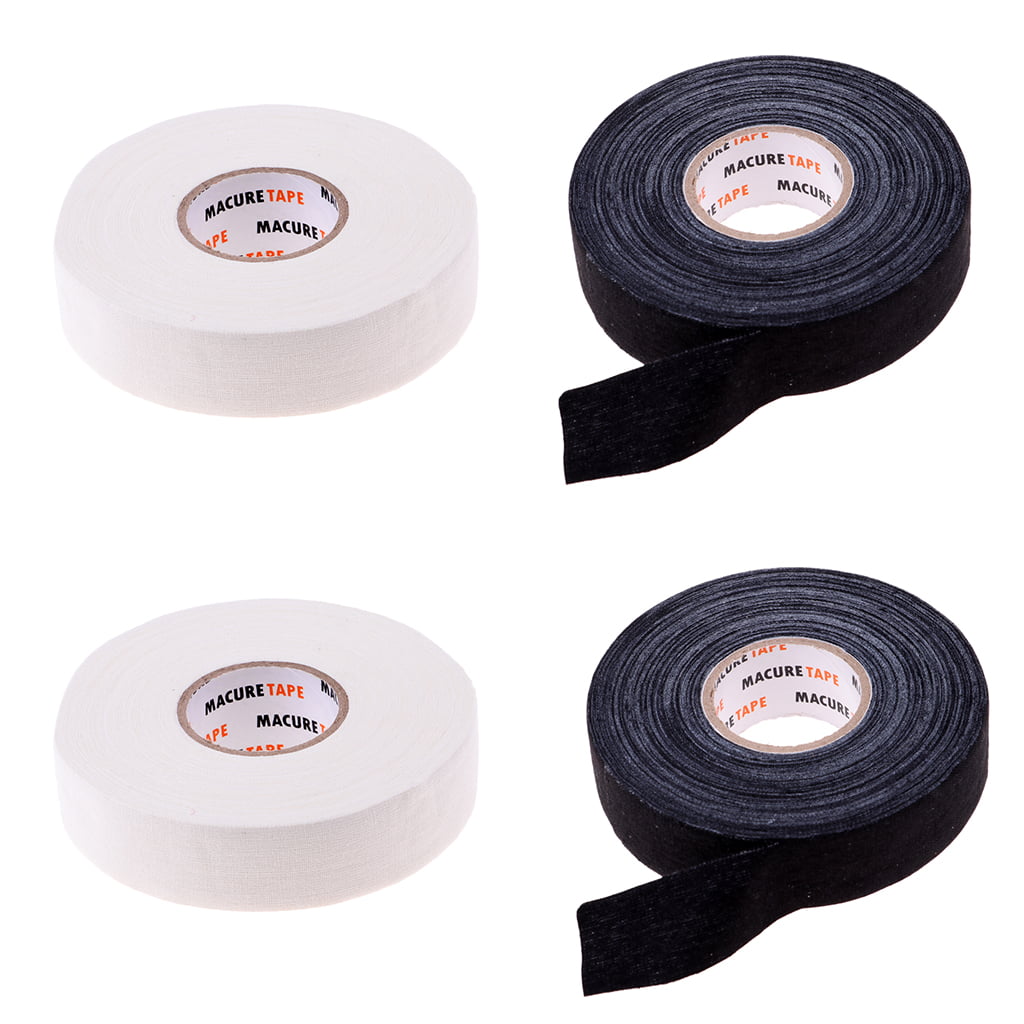 Details about   Waterproof Adhesive Ice Hockey Cloth Stick Grip Tape 25mmx22.5m White 