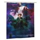 thumbnail image 1 of Cortina de ducha Hocus Pocus de 60 x 72 pulgadas, decorativa para el hogar, dormitorio, bañera, juego de cortinas decorativas con 12 ganchos, 1 of 8