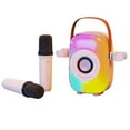 thumbnail image 3 of Qwtwty Outdoor Speakers Wireless Bluetooth Karaoke Speaker with Microphone - All - in - One Portable Speaker for Kids' Indoor Outdoor Singing Entertainment, 3 of 9