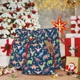 thumbnail image 6 of Xecao Dinosaur Print Burlap Gift Bags with Drawstring and Gift Tags, Gift Bags, Burlap Bags, Jute Bags for Party, Christmas, DIY Craft Bags-Medium, 6 of 9